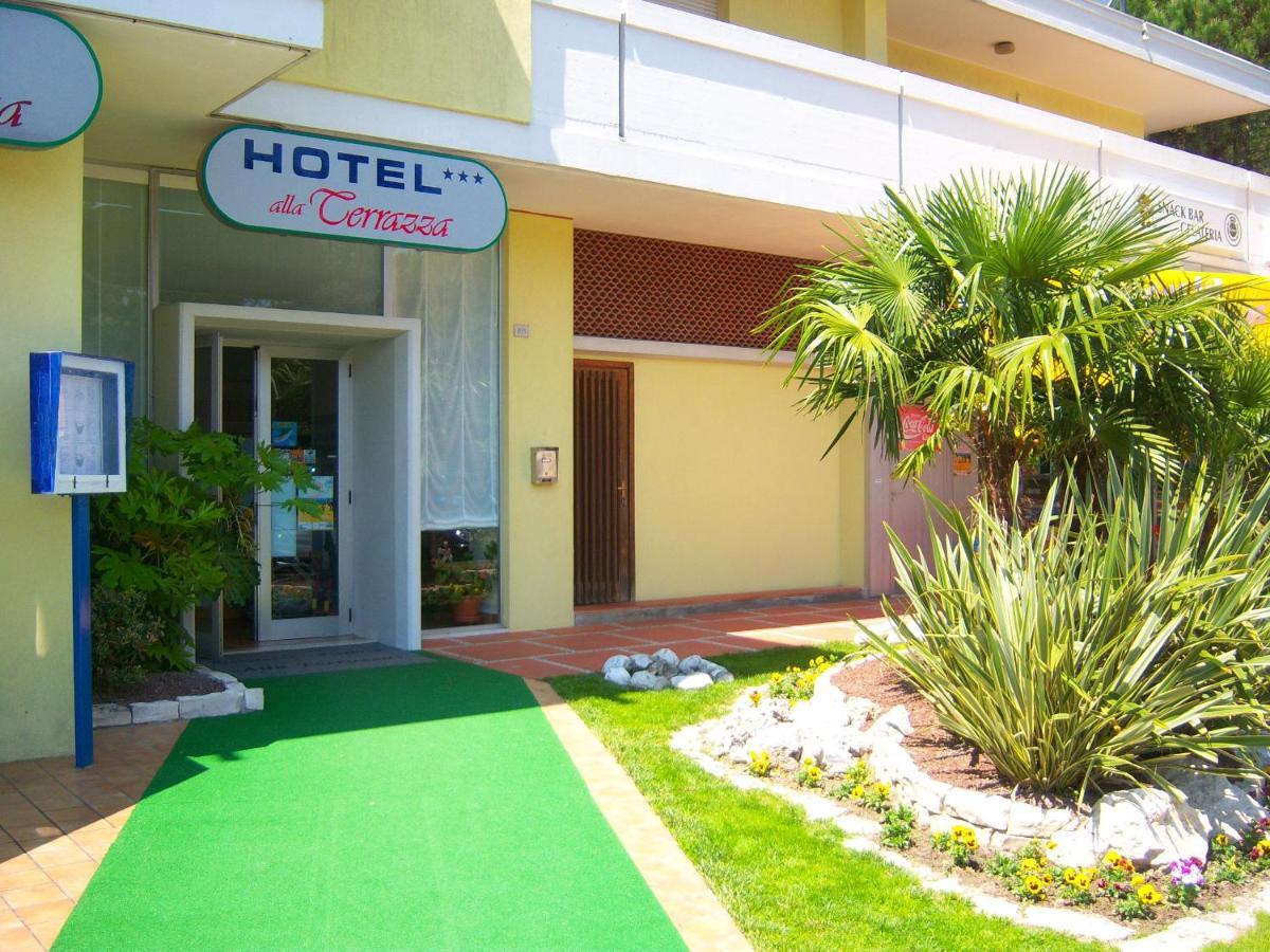 Hotel Alla Terrazza Bibione Exterior foto